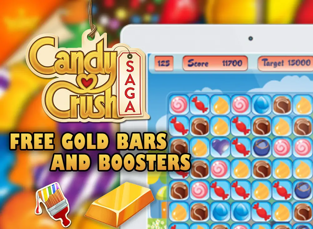 Candy Crush Game - How To Get Free Gold Bars And Boosters